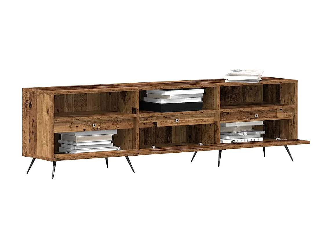 Gabinete para TV Madeira antiga 150 x 30 x 44.5 cm