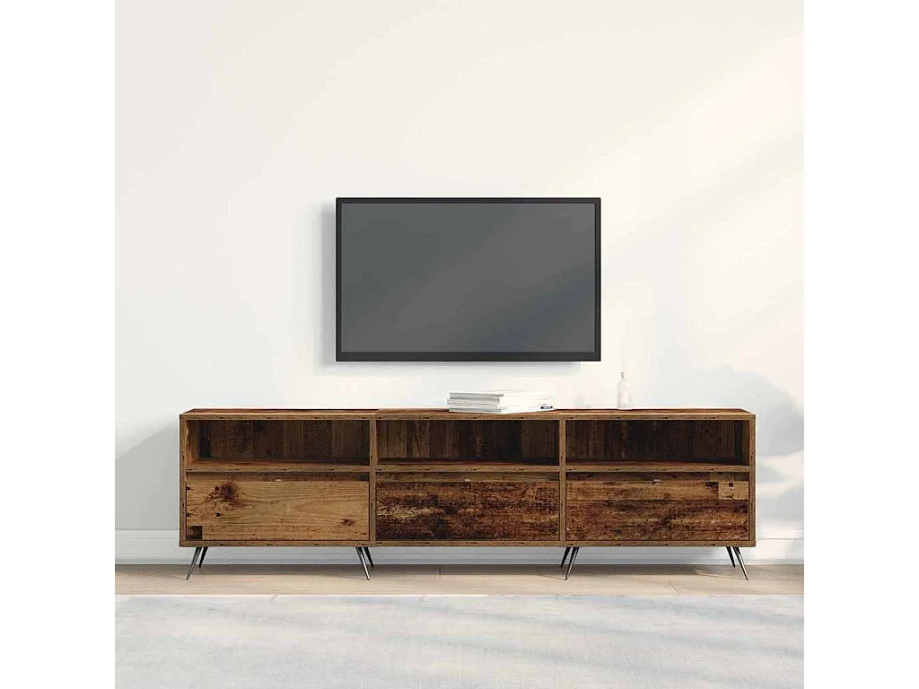 Gabinete para TV Madeira antiga 150 x 30 x 44.5 cm