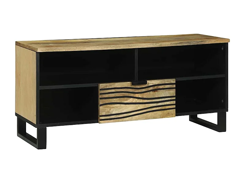 Armário de TV com gaveta Castanho 105 x 33 x 46 cm