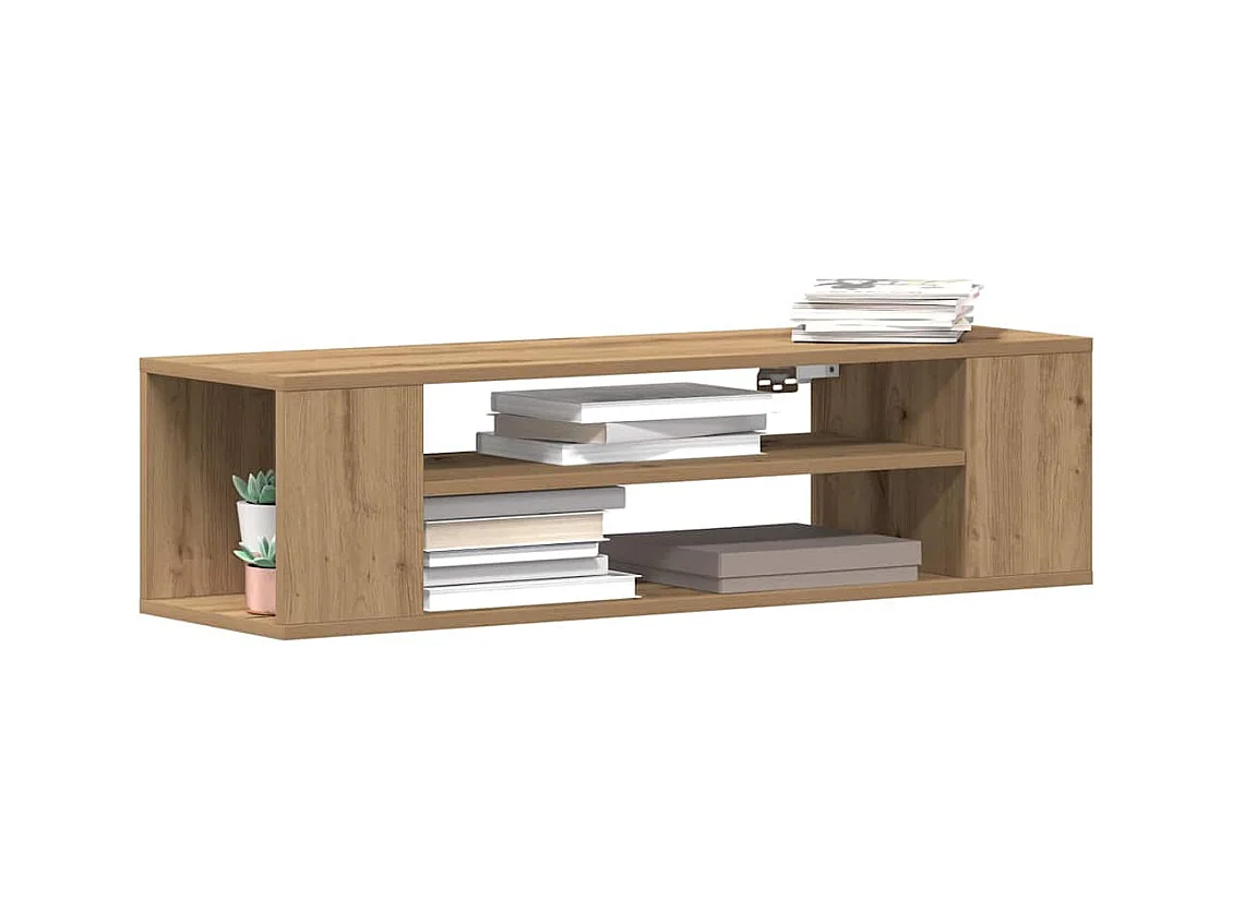 Meuble TV Beige 100 x 30 x 26,5 cm Bois d'ingénierie