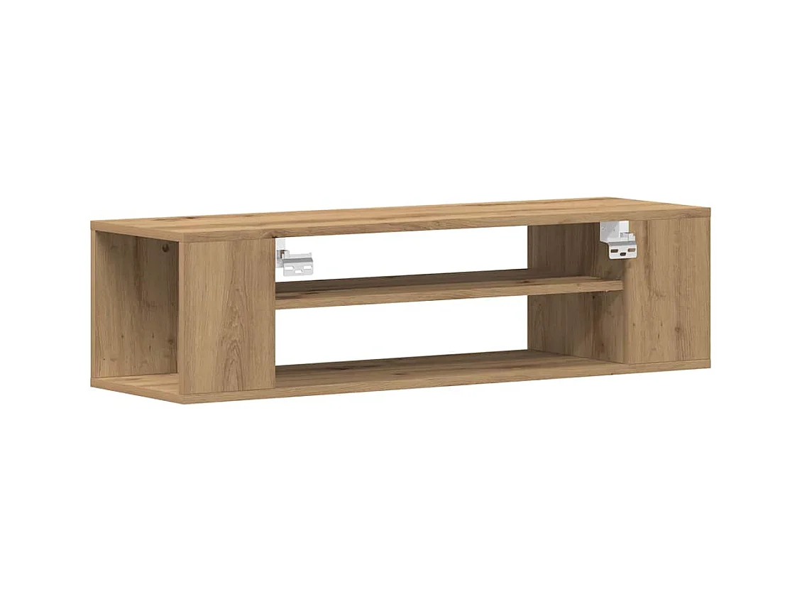 Meuble TV Beige 100 x 30 x 26,5 cm Bois d'ingénierie
