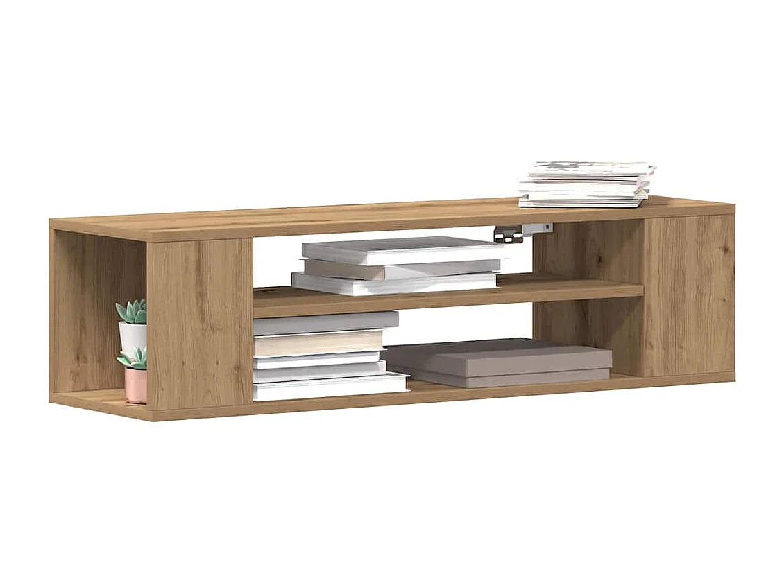 Meuble TV Beige 100 x 30 x 26,5 cm Bois d'ingénierie