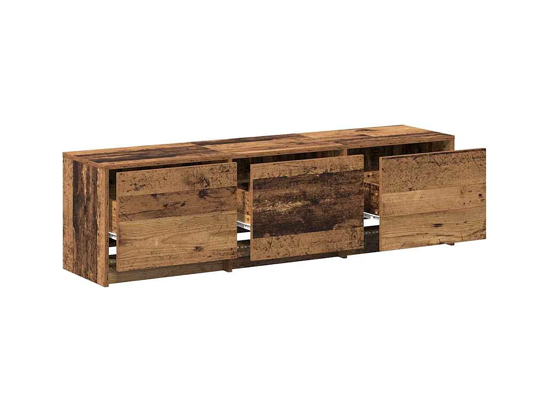 Meuble TV Bois ancien 140 x 34 x 40 cm Bois d'ingénierie