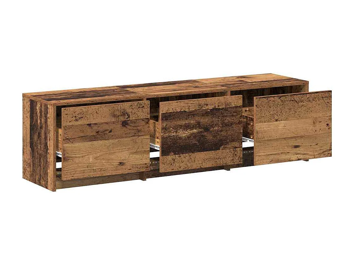 Meuble TV Bois ancien 140 x 34 x 40 cm Bois d'ingénierie