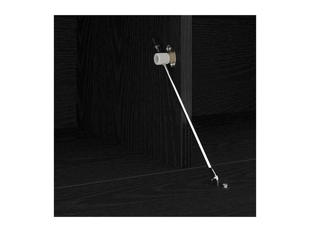 Meuble TV Noir 60 x 35 x 40 cm Bois d'ingénierie