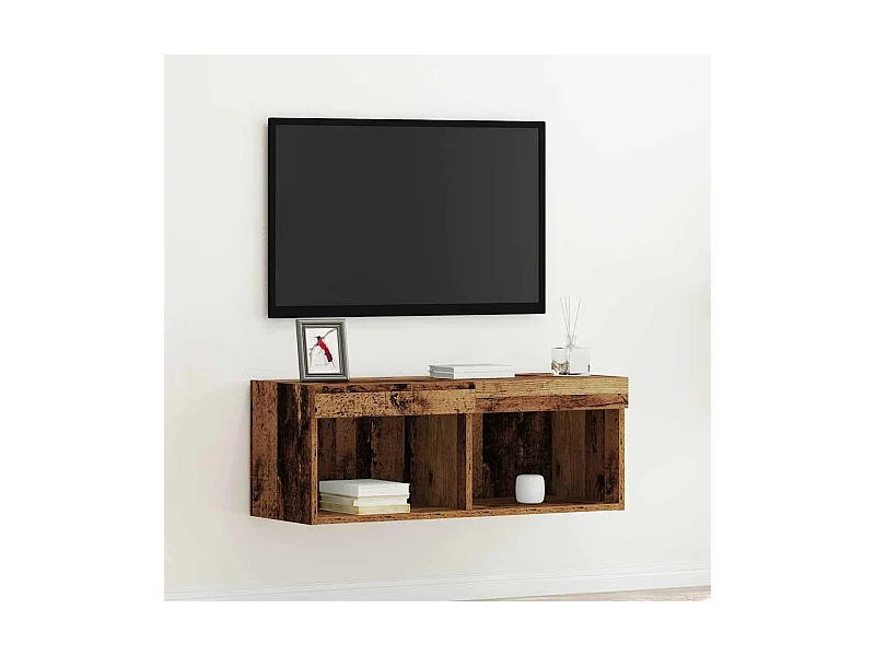 Gabinete para TV Madeira antiga 80 x 30 x 30 cm