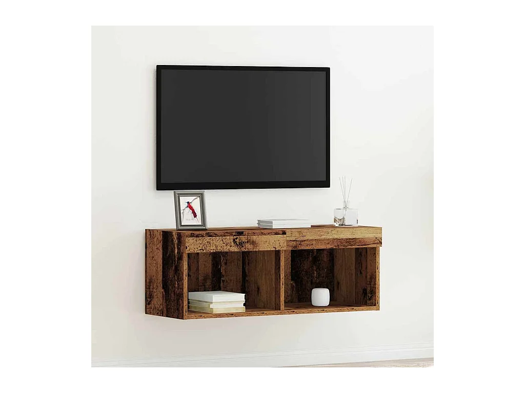 Gabinete para TV Madeira antiga 80 x 30 x 30 cm