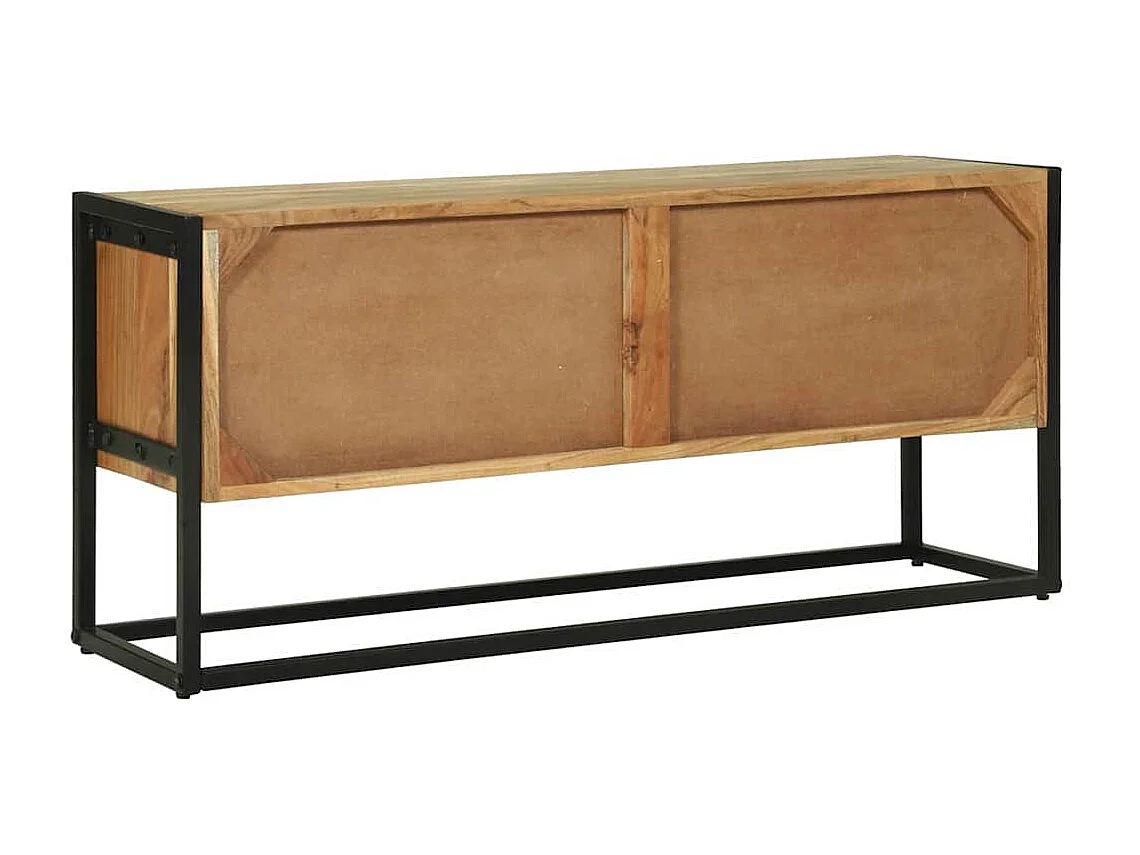 Meuble TV Marron 110 x 30 x 50 cm Bois d'acacia massif