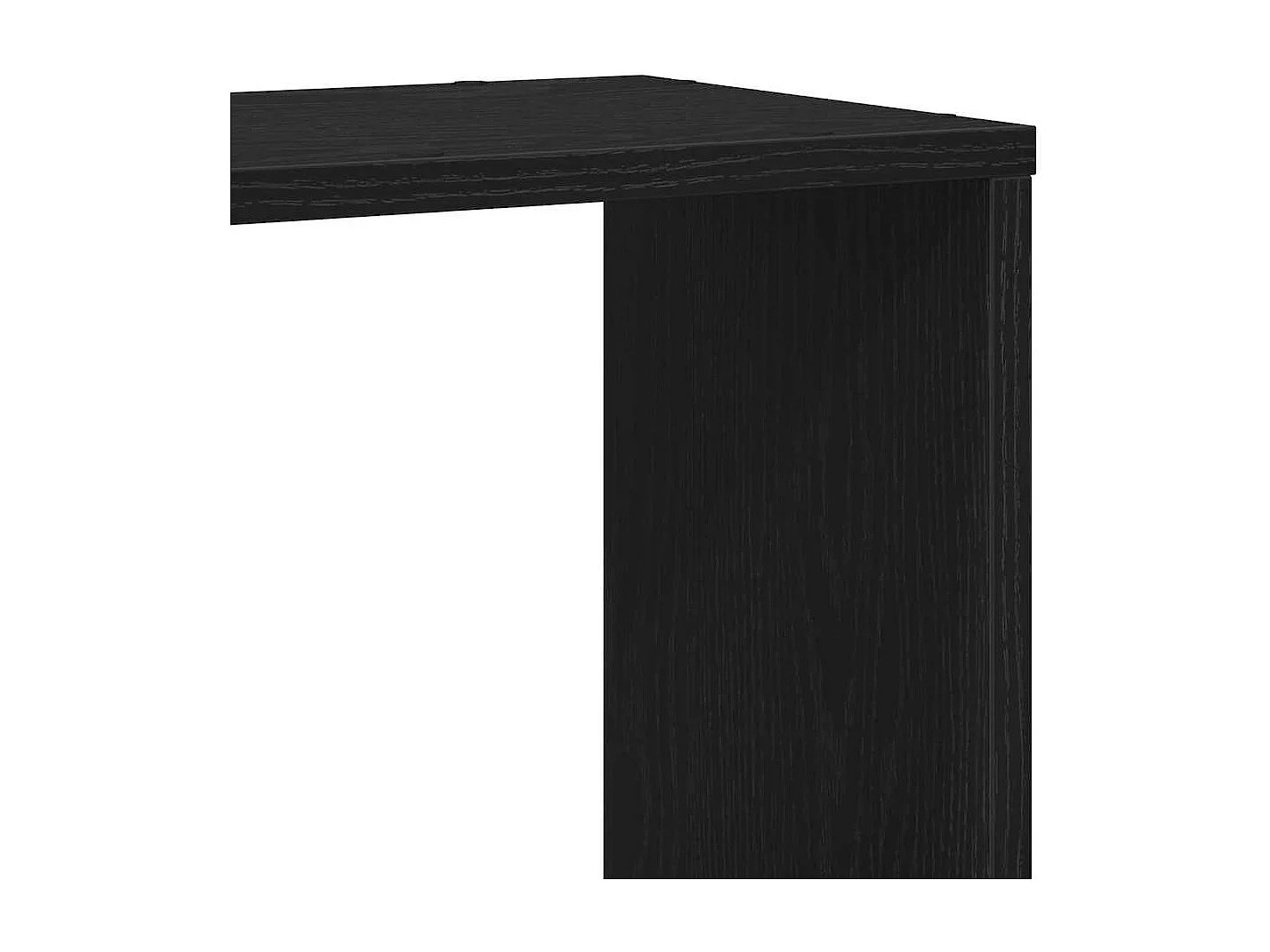 Meuble TV Noir 100 x 24 x 94 cm