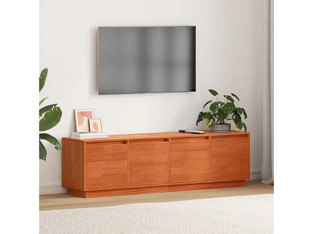 Gabinete para TV Castanho 156 x 37 x 45 cm