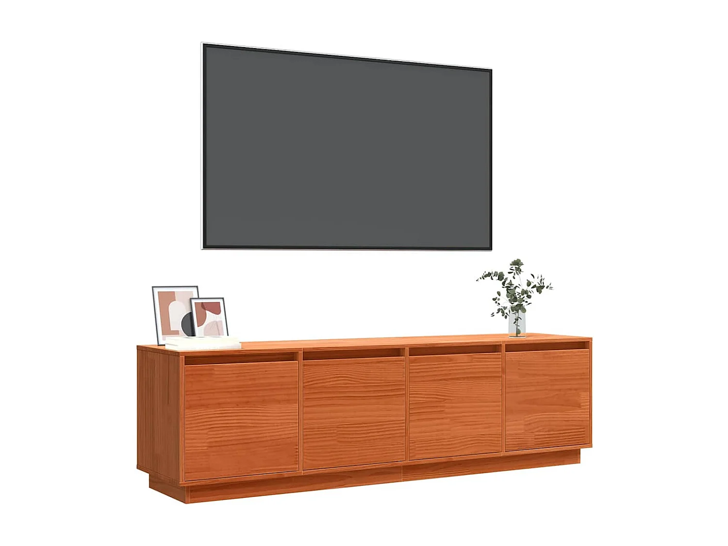 Gabinete para TV Castanho 156 x 37 x 45 cm