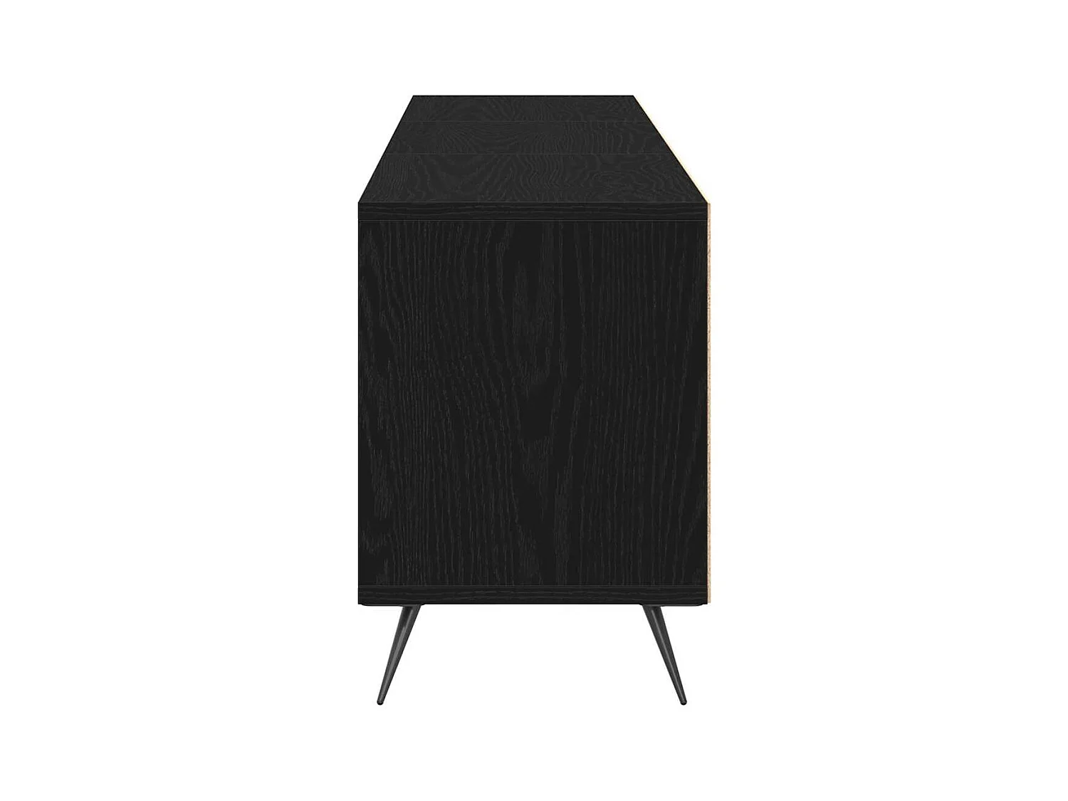 Meuble TV Chêne noir 150 x 30 x 44.5 cm Bois d'ingénierie