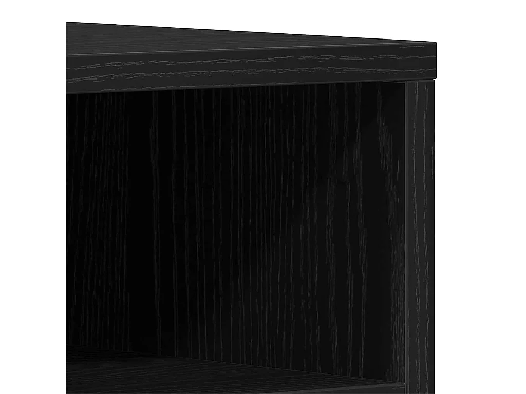 Meuble TV Chêne noir 150 x 30 x 44.5 cm Bois d'ingénierie