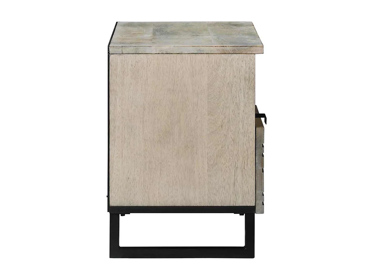 Meubles et étagères de rangement pour médias Blanc et Noir