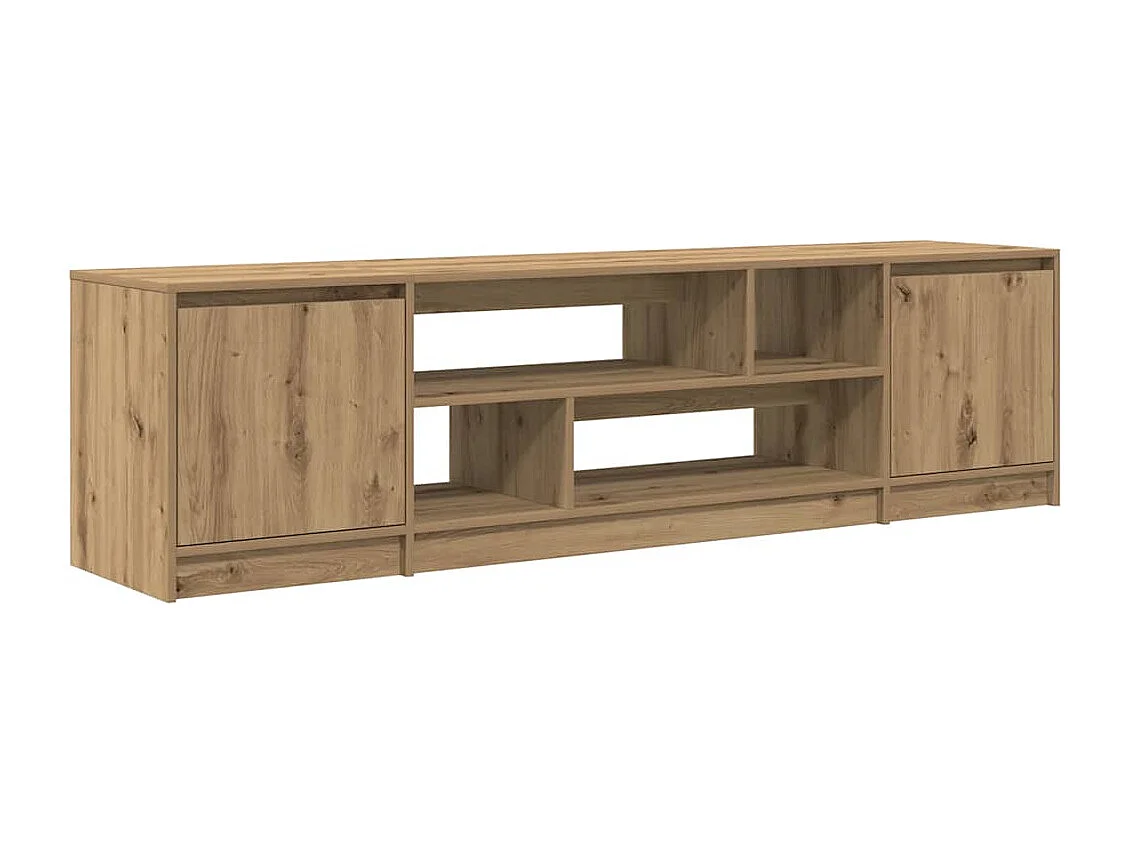 Mueble de TV Artisan Roble 188,5x41x50 cm Madera de ingeniería