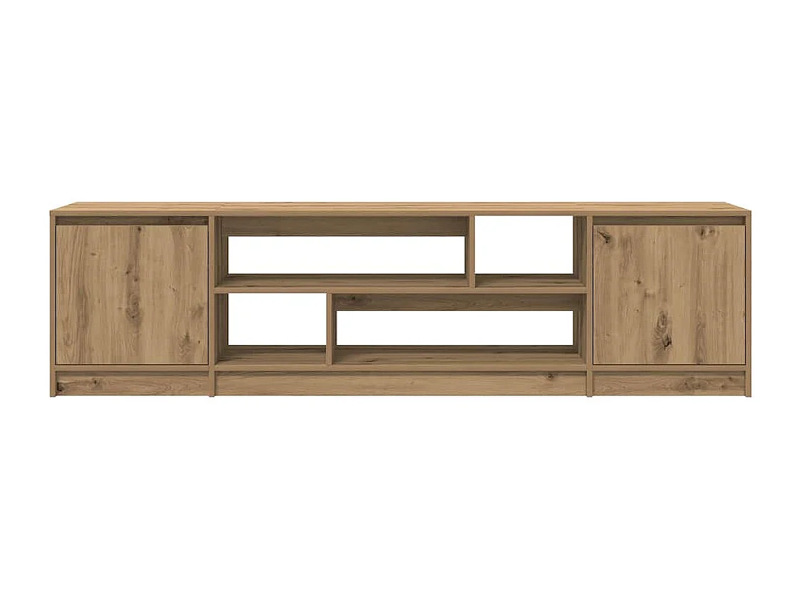 Mueble de TV Artisan Roble 188,5x41x50 cm Madera de ingeniería