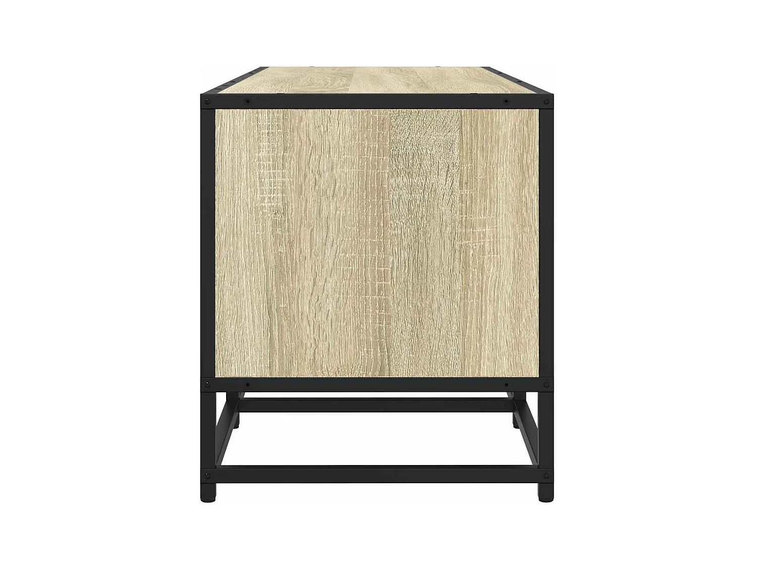 Meuble TV chêne sonoma 210x35x41 cm bois d'ingénierie