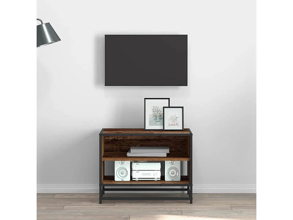 Meuble TV Bois ancien 61 x 40 x 46 cm Bois d'ingénierie