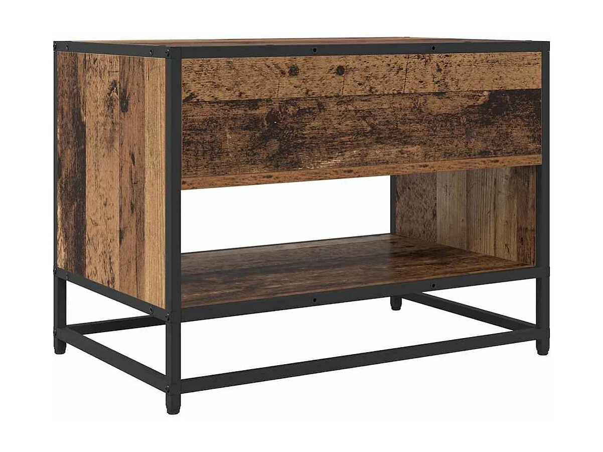 Meuble TV Bois ancien 61 x 40 x 46 cm Bois d'ingénierie