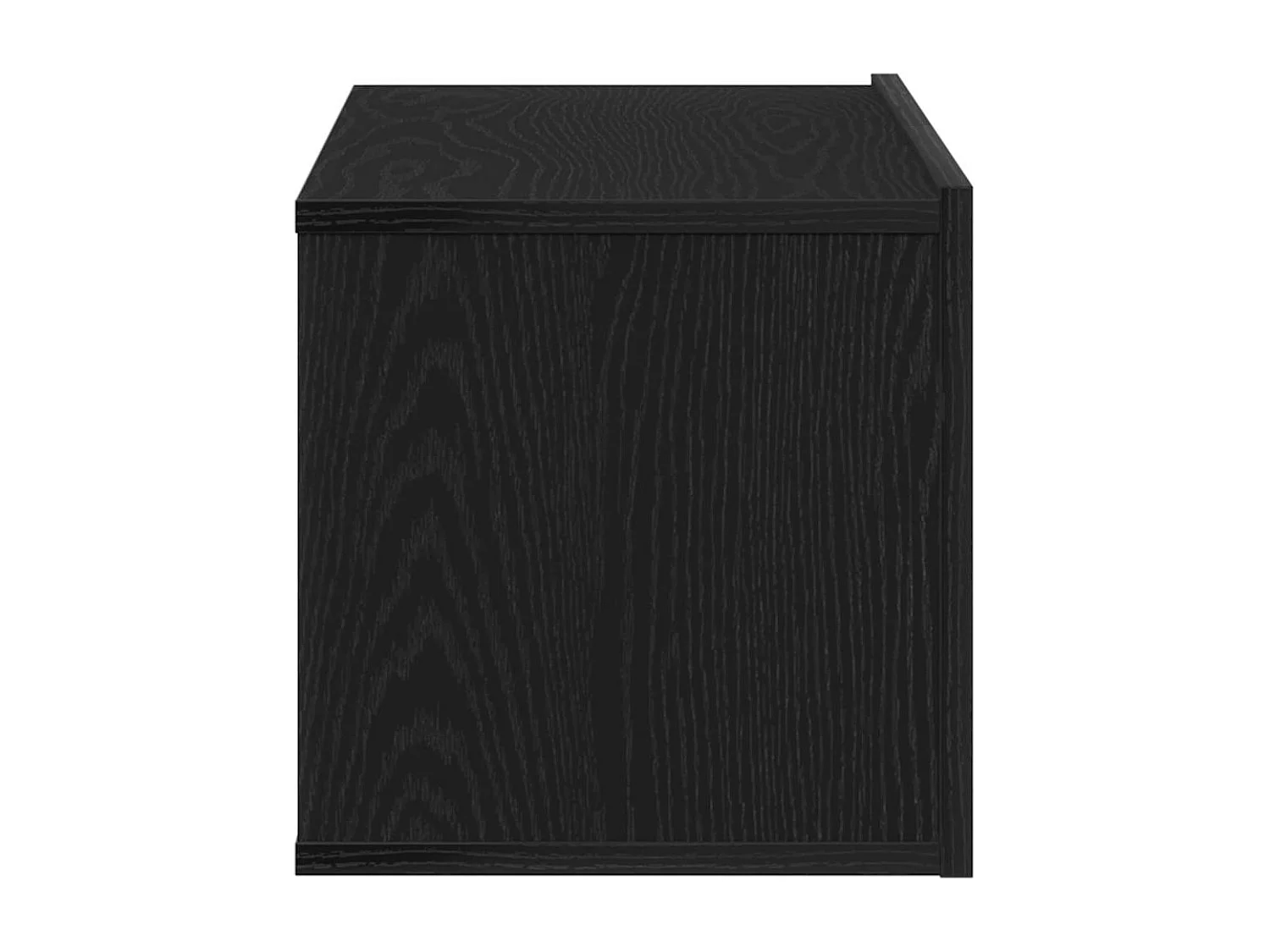 Meubles TV Chêne noir 80 x 30 x 30 cm Bois d'ingénierie