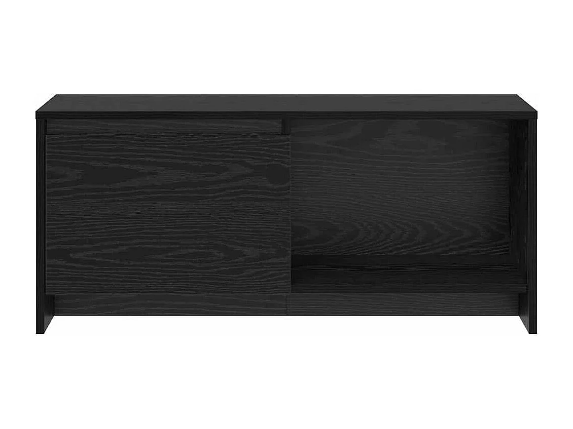 Meuble TV Chêne noir 90 x 35 x 40 cm Bois d'ingénierie