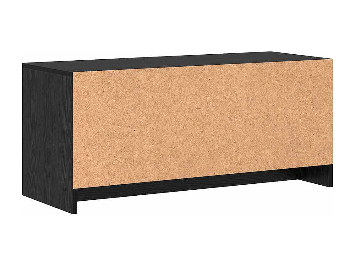 Meuble TV Chêne noir 90 x 35 x 40 cm Bois d'ingénierie