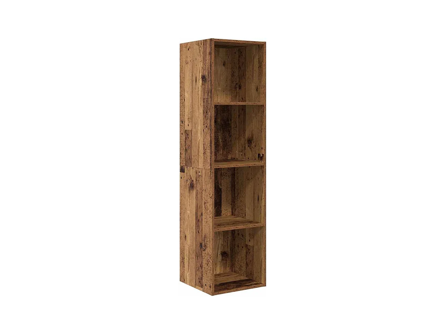 Meuble TV 2 pièces Marron 37 x 37 x 142.5 cm Bois d'ingénierie