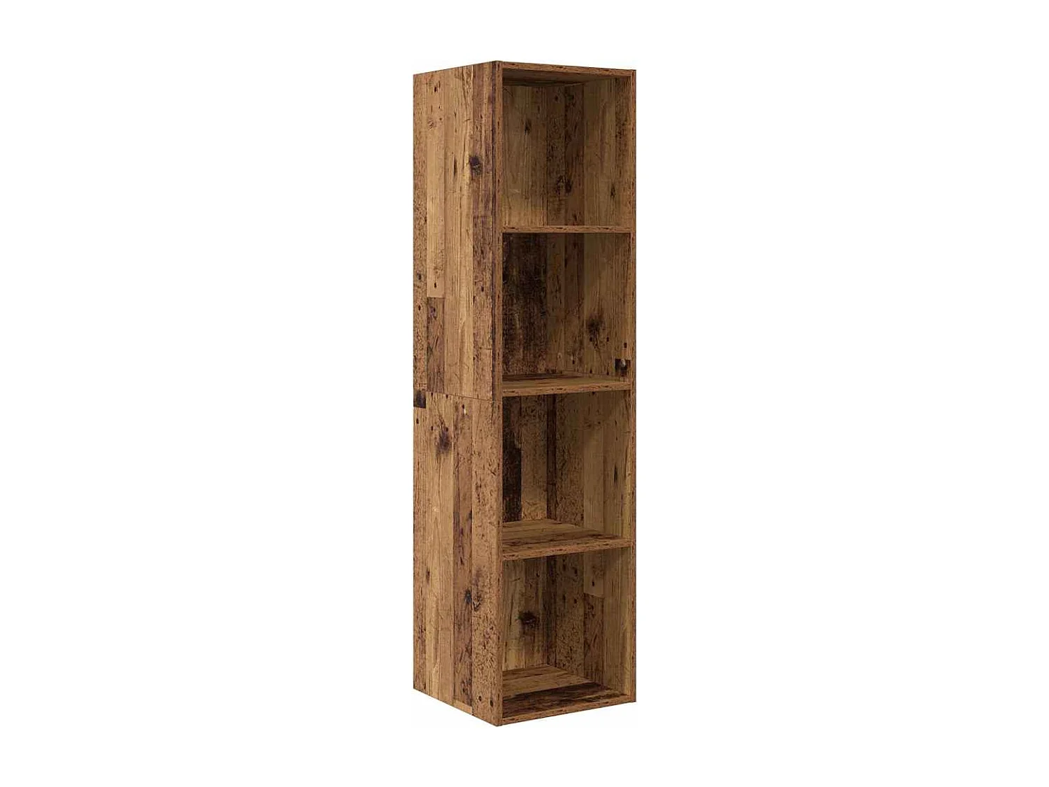Meuble TV 2 pièces Marron 37 x 37 x 142.5 cm Bois d'ingénierie