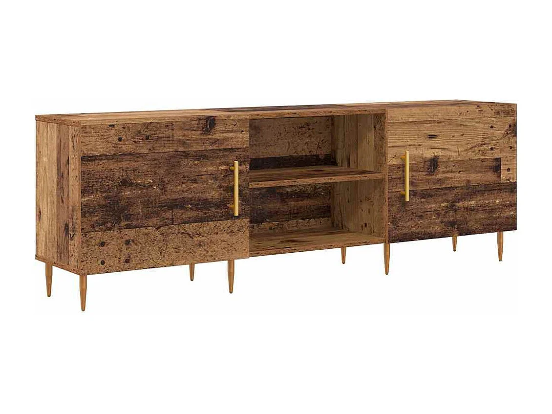 Meuble TV Bois ancien 150 x 30 x 50 cm Bois d'ingénierie