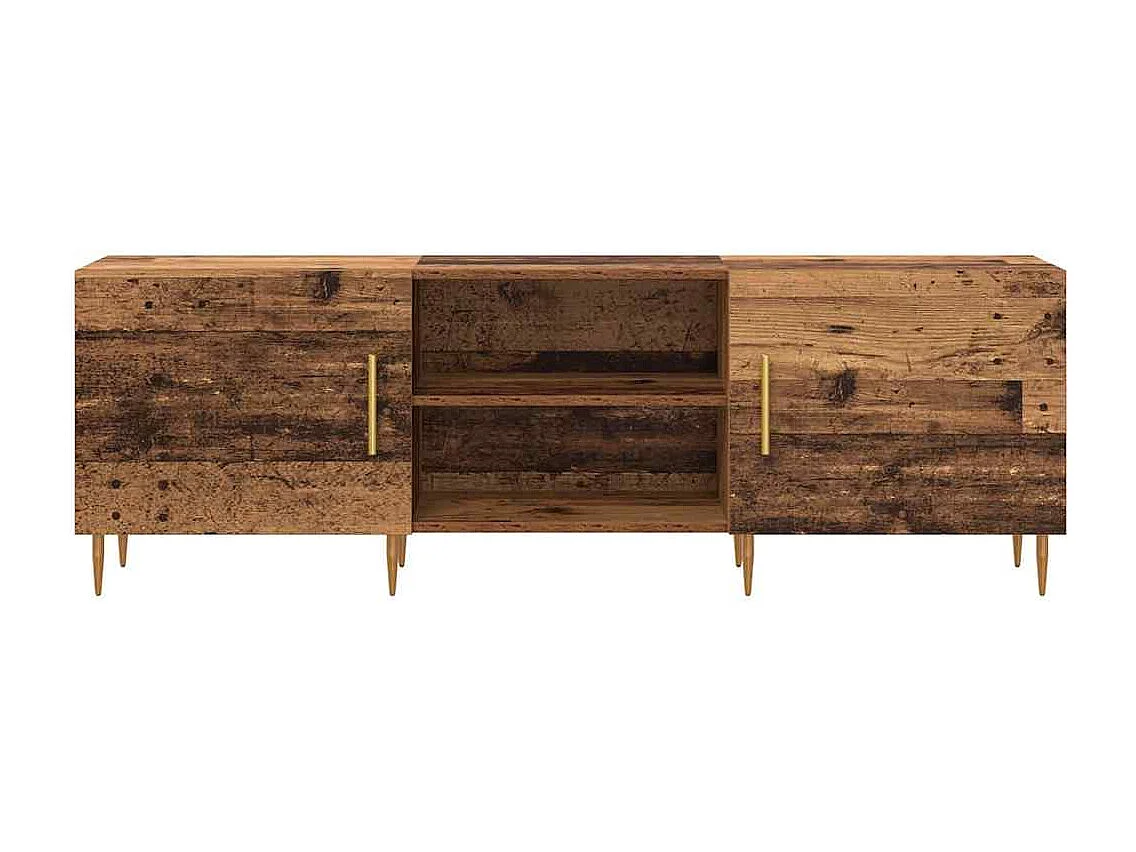 Meuble TV Bois ancien 150 x 30 x 50 cm Bois d'ingénierie