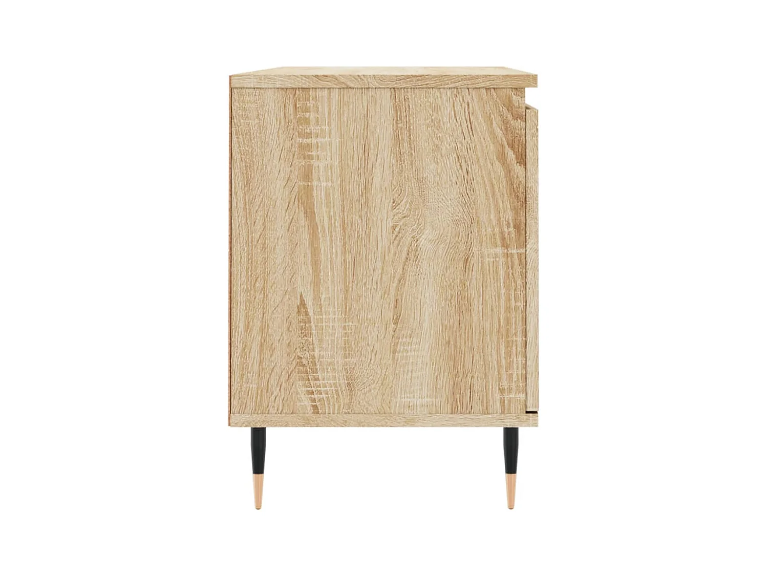 Mueble de TV madera de ingeniería roble Sonoma 104x35x50 cm