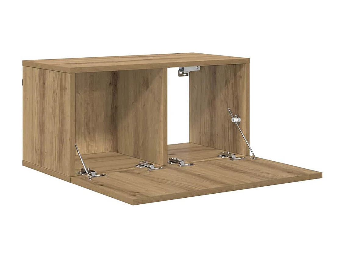 Gabinete de TV 2 pcs Marrón 60 x 30 x 30 cm