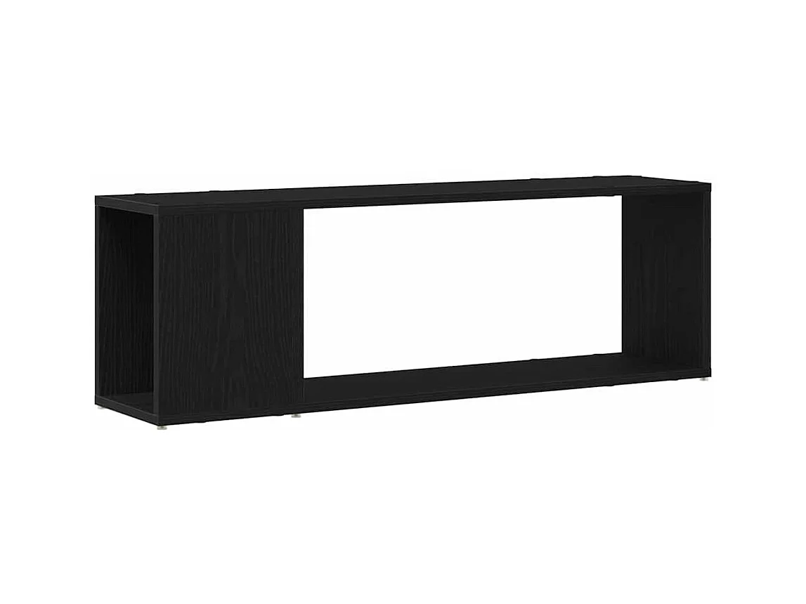 Meuble TV Noir 100 x 24 x 32 cm