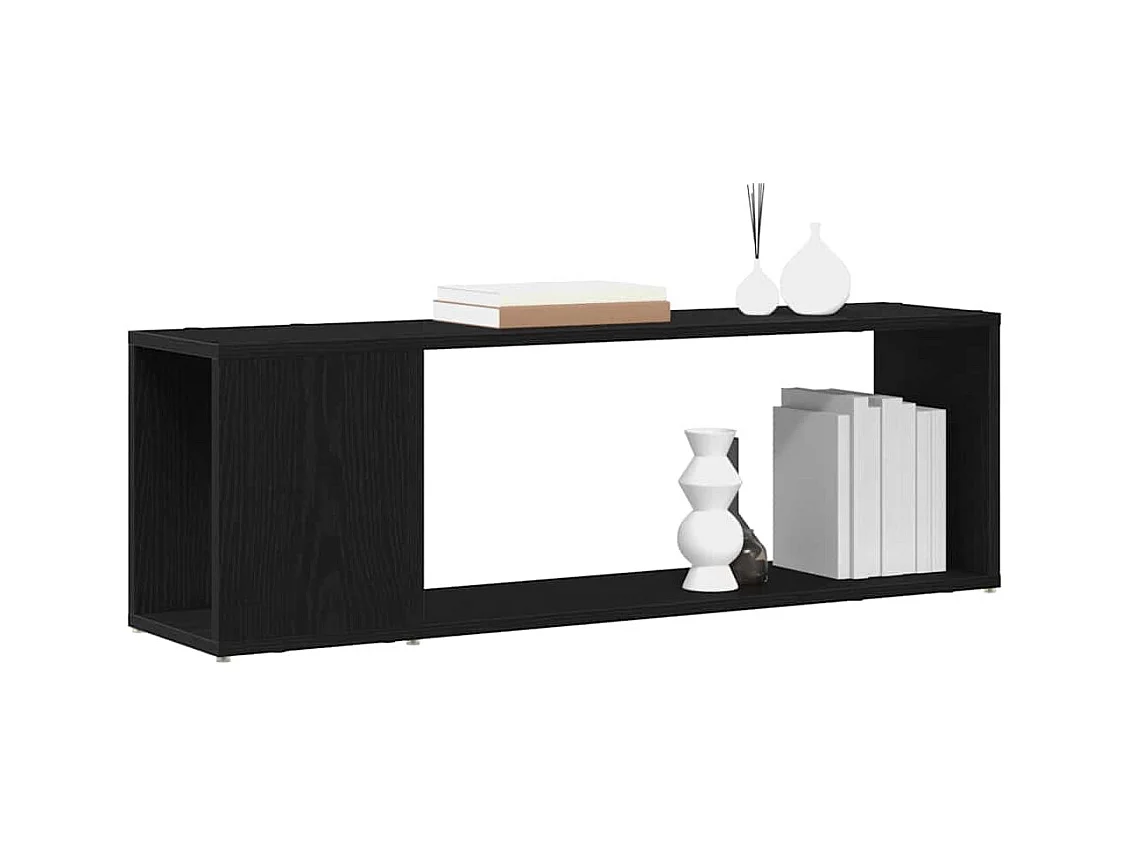 Meuble TV Noir 100 x 24 x 32 cm