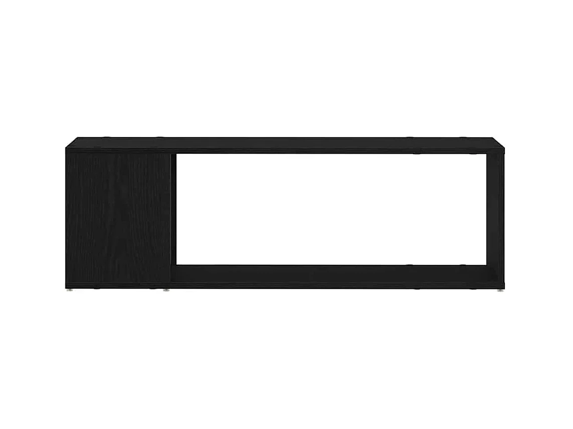 Meuble TV Noir 100 x 24 x 32 cm