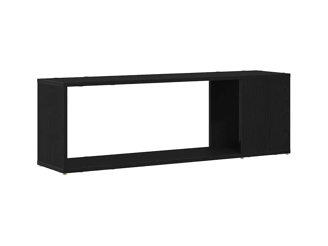 Meuble TV Noir 100 x 24 x 32 cm