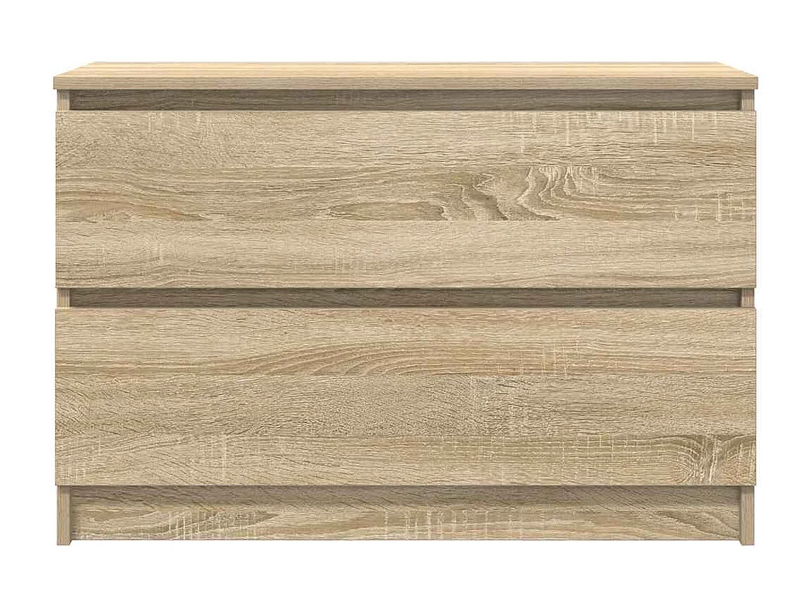 Meuble TV chêne sonoma 80x35x54 cm bois d'ingénierie