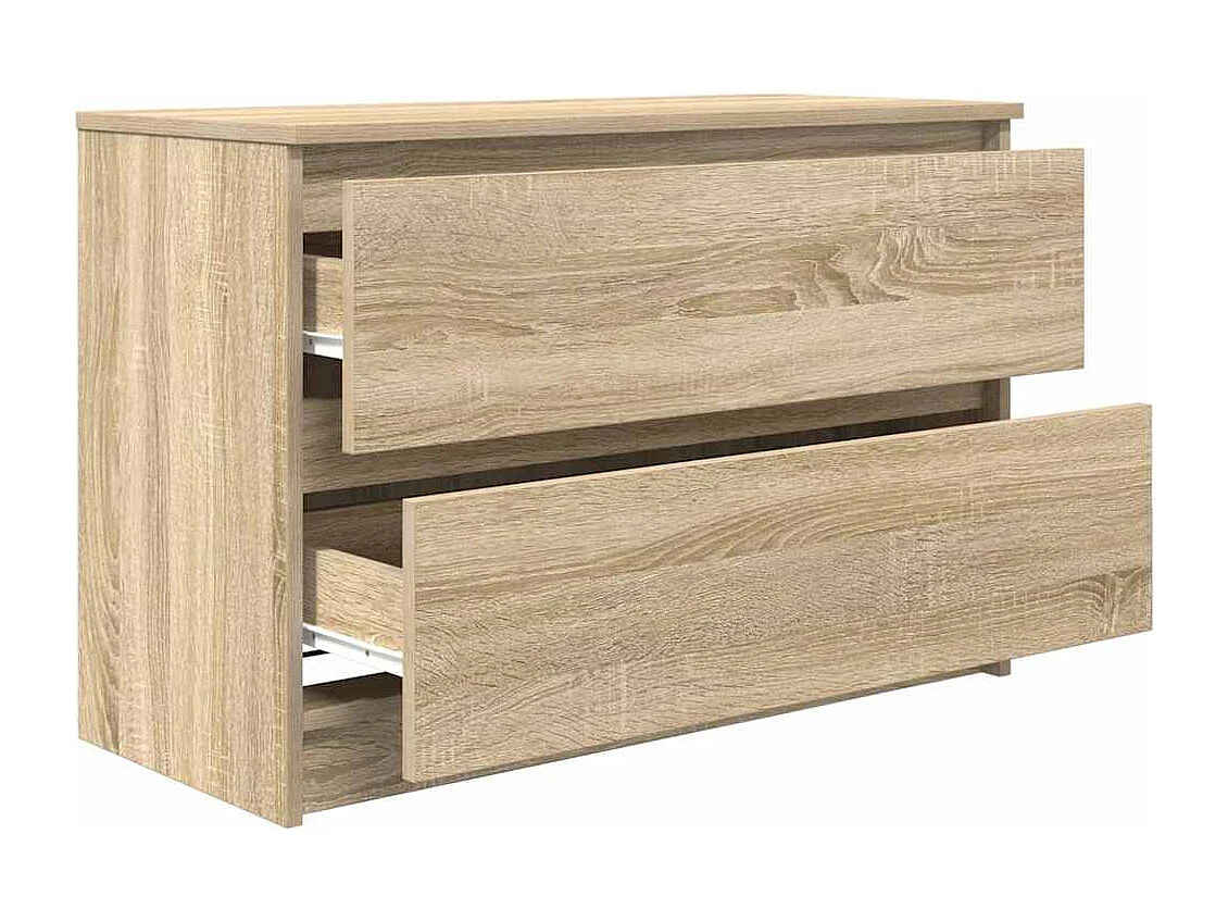 Meuble TV chêne sonoma 80x35x54 cm bois d'ingénierie