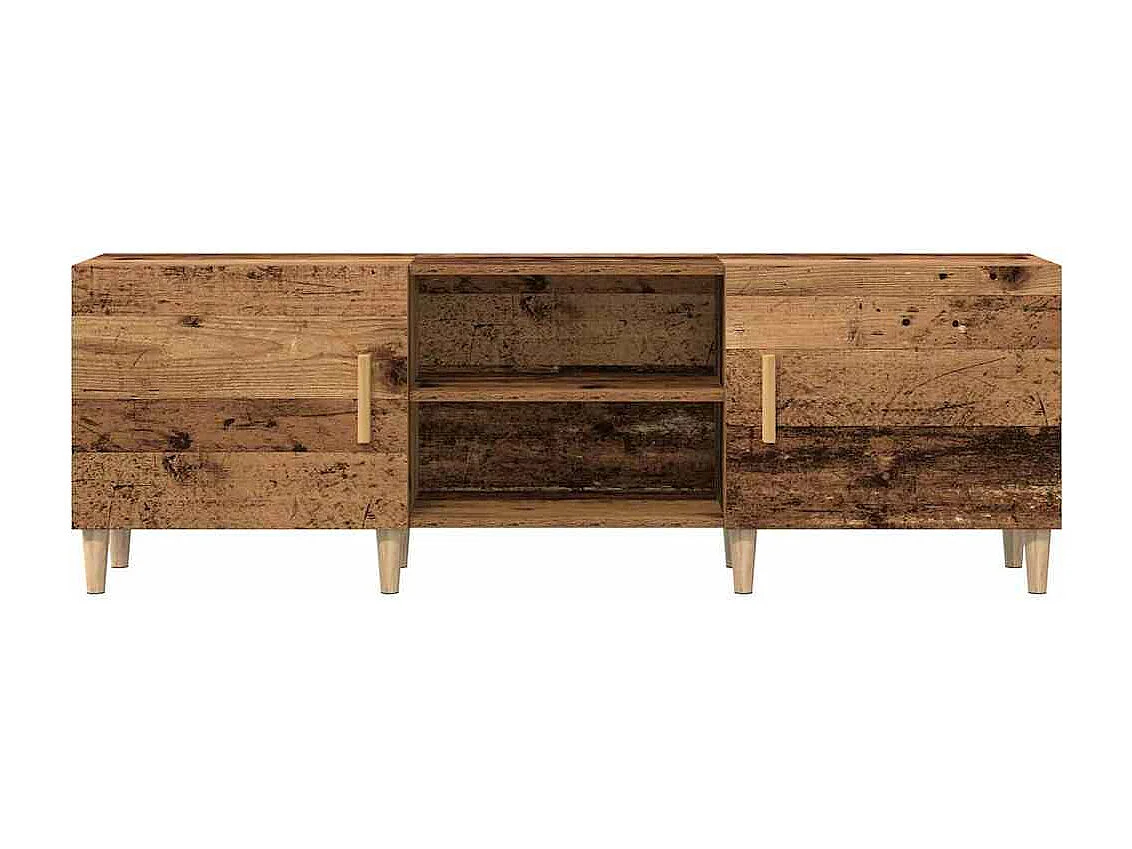 Meuble TV Bois ancien 150 x 30 x 50 cm Bois d'ingénierie