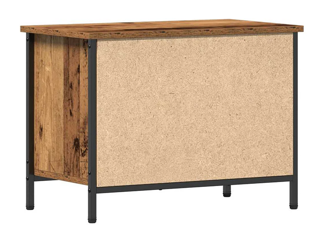 Meuble TV Bois ancien 60 x 35 x 45 cm Bois d'ingénierie