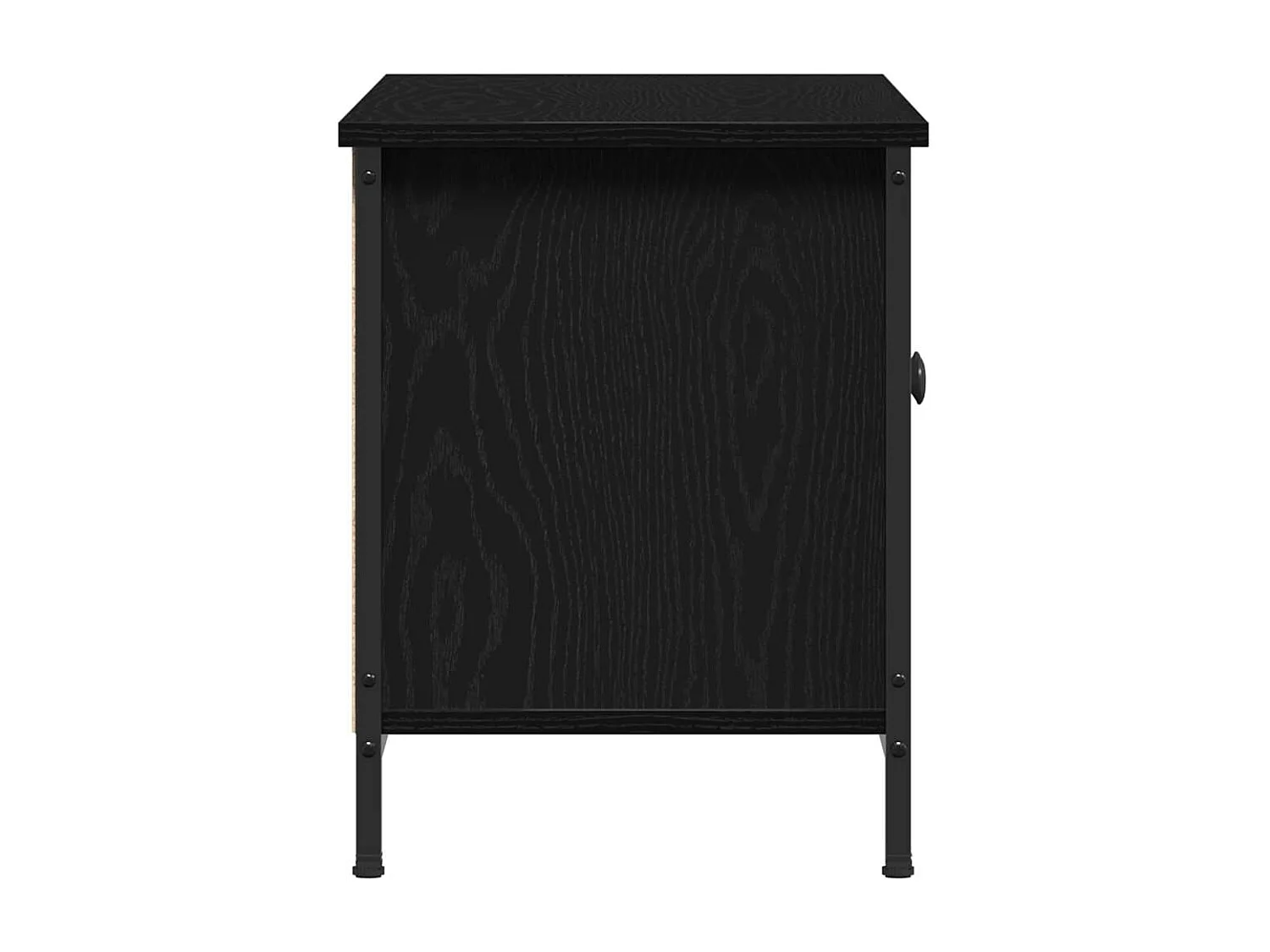 Meuble TV Chêne noir 100 x 35 x 45 cm Bois d'ingénierie