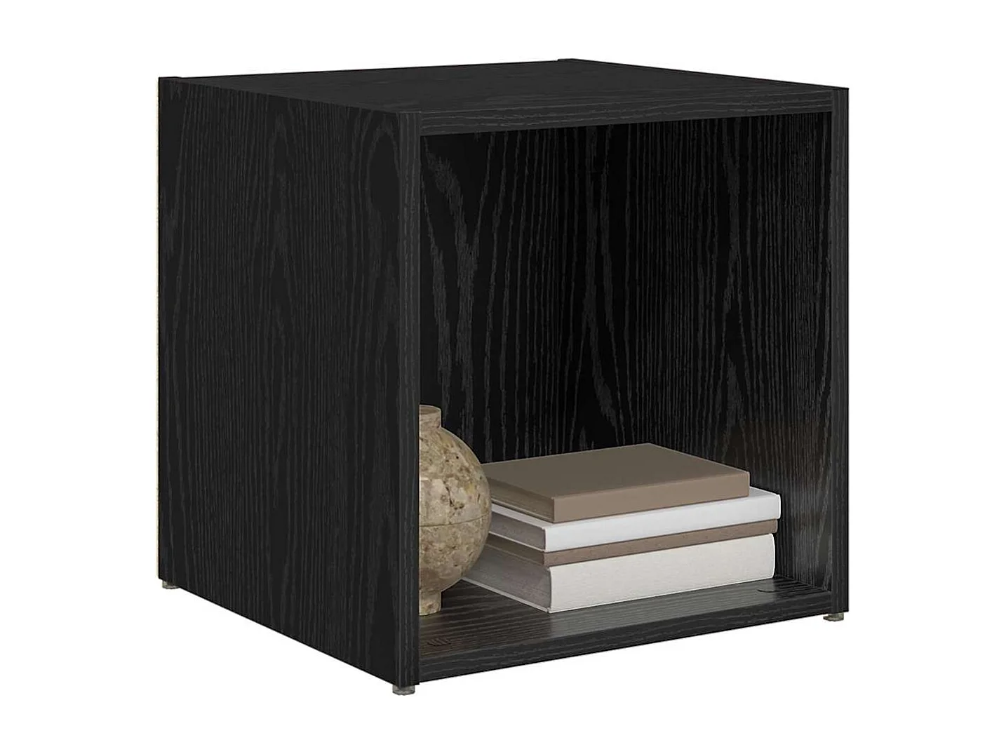 Gabinete para TV 4 peças Preto 37 x 35 x 37 cm Madeira processada