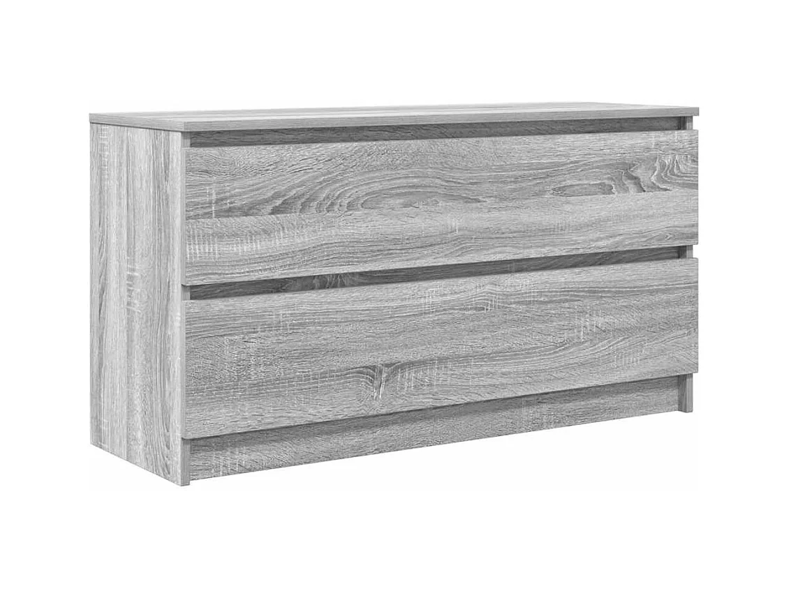 Meuble TV sonoma gris 100x35x54 cm bois d'ingénierie