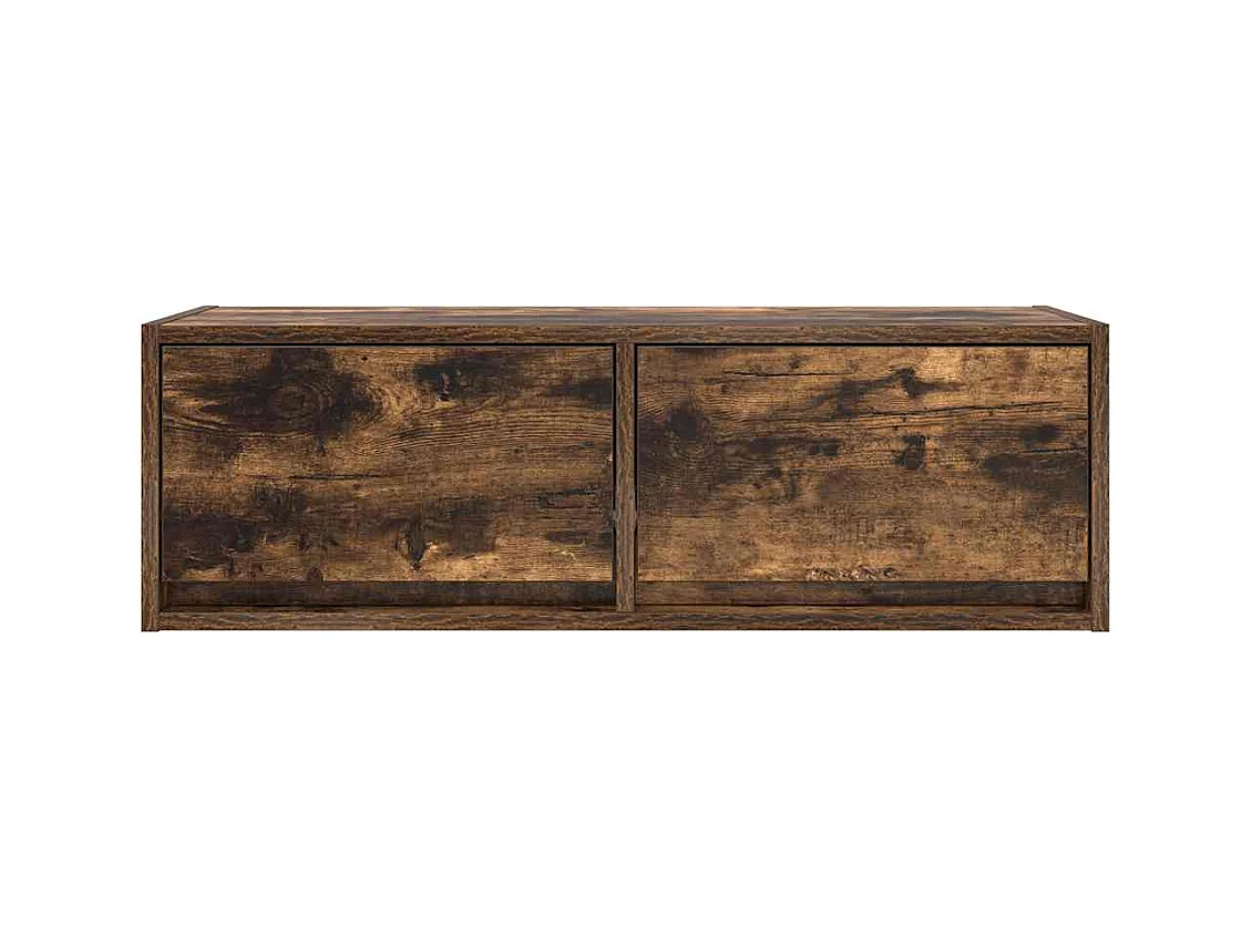 Muebles de TV 2 uds madera ingeniería color roble 80x31x25,5 cm