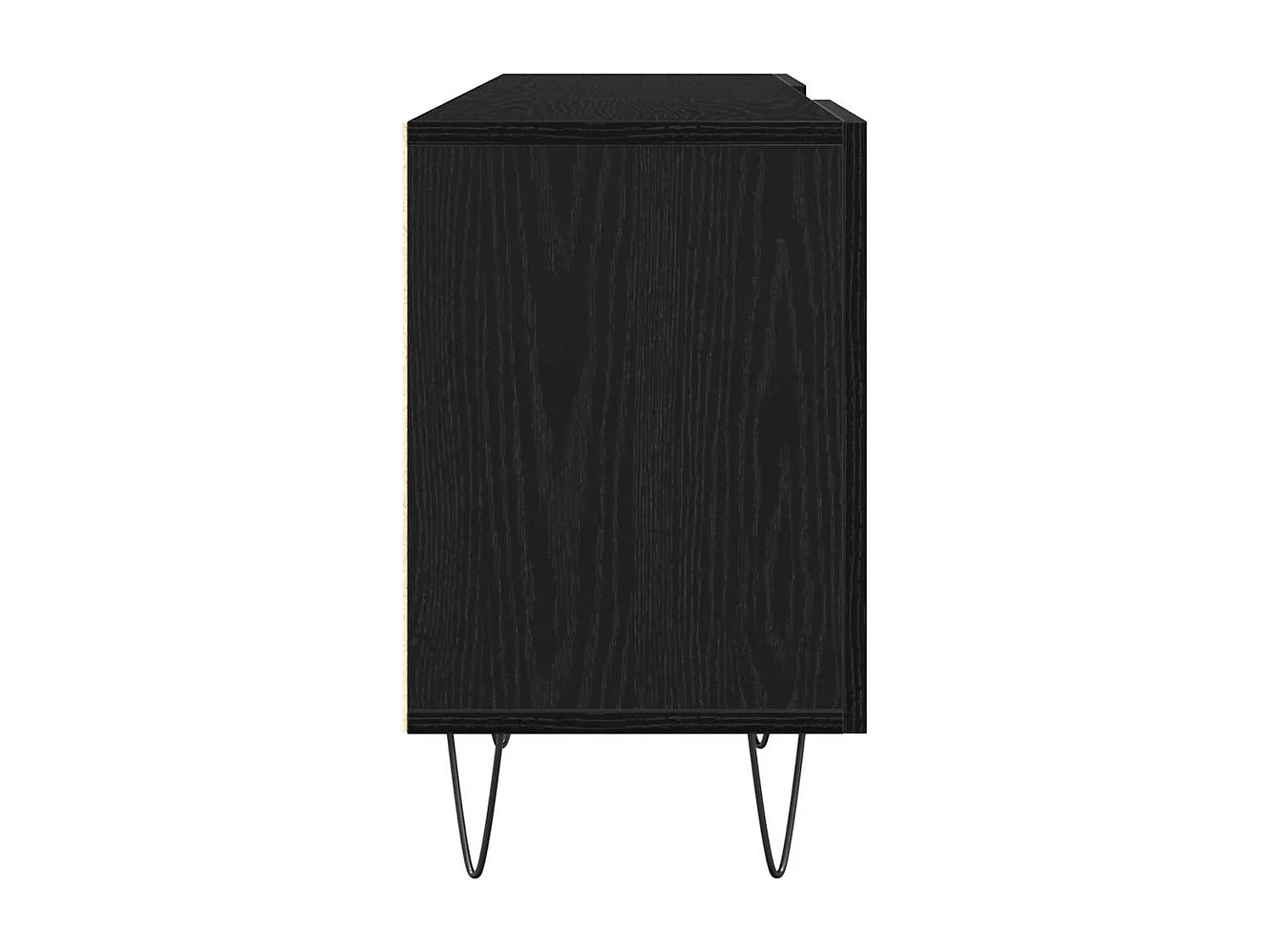 Meuble TV Chêne noir 150 x 30 x 50 cm Bois d'ingénierie