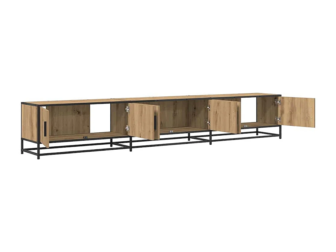 Gabinete de TV Roble artisan 240 x 35 x 41 cm