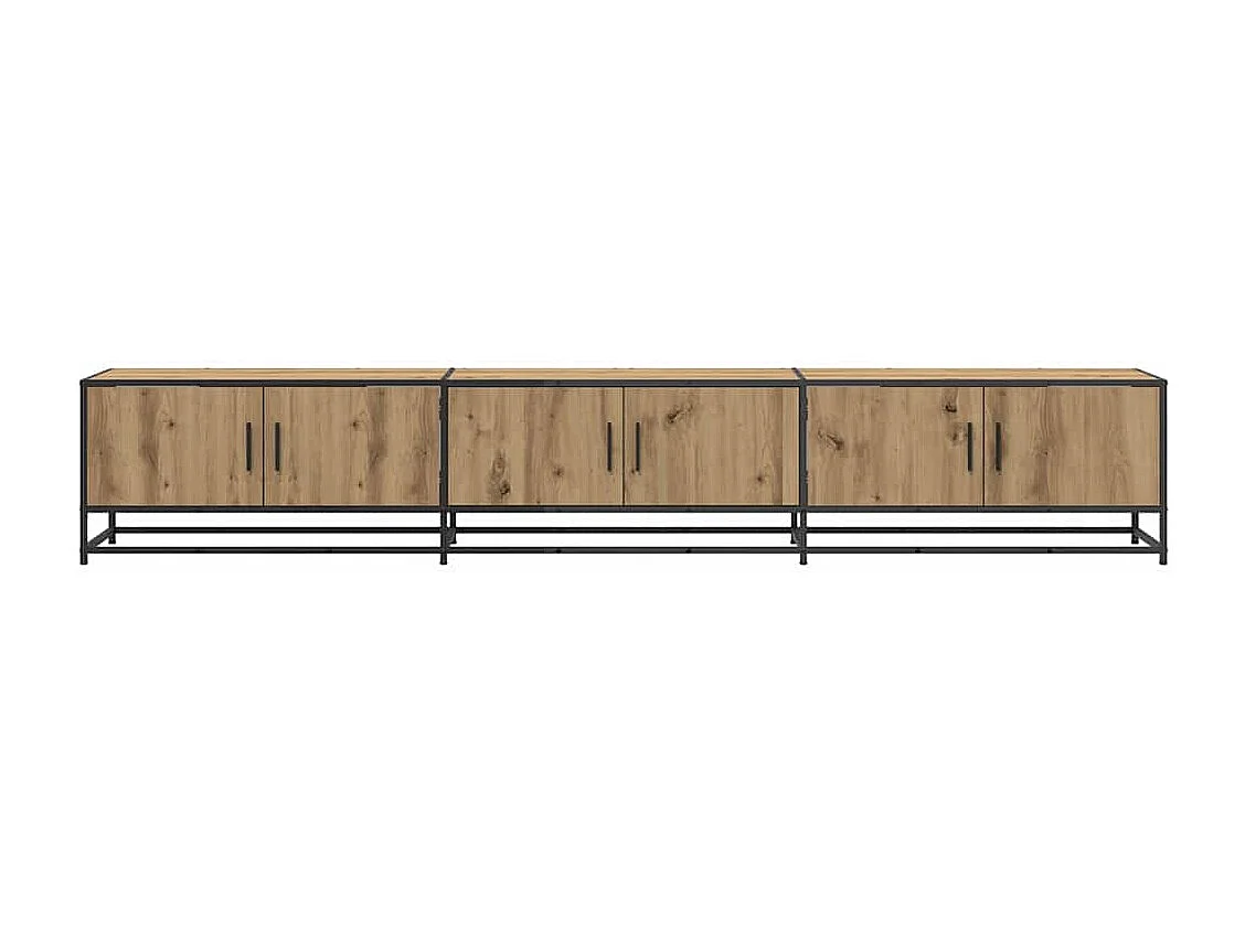 Gabinete de TV Roble artisan 240 x 35 x 41 cm