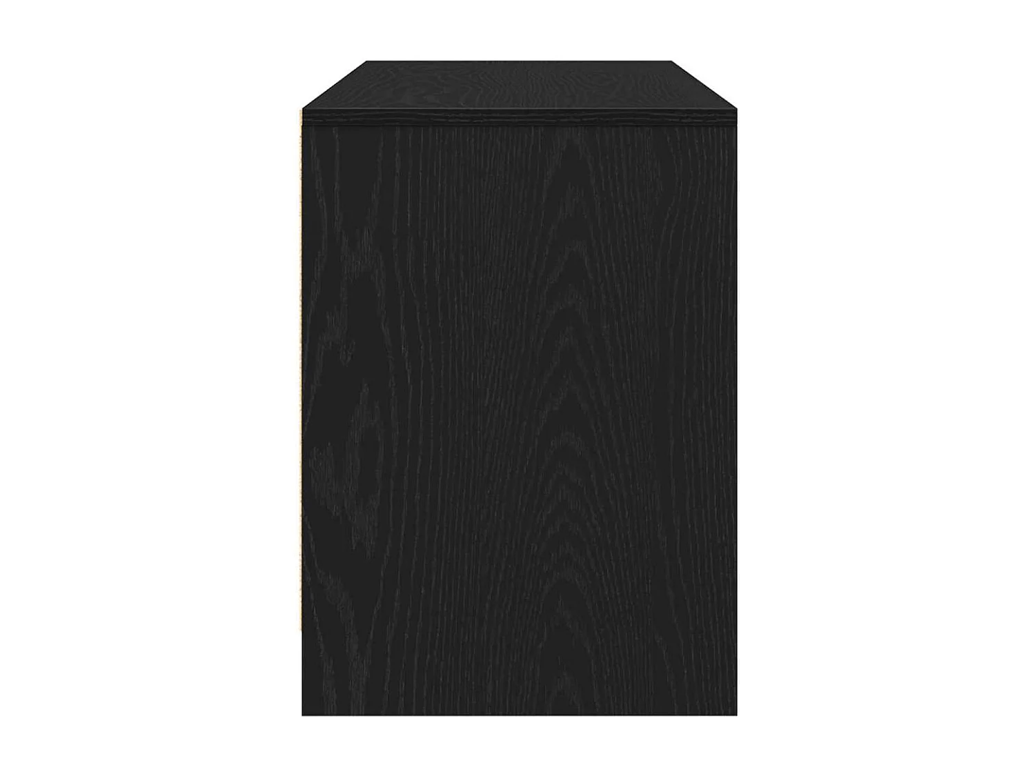 Meuble TV Noir 102 x 37.5 x 52.5 cm Bois d'ingénierie