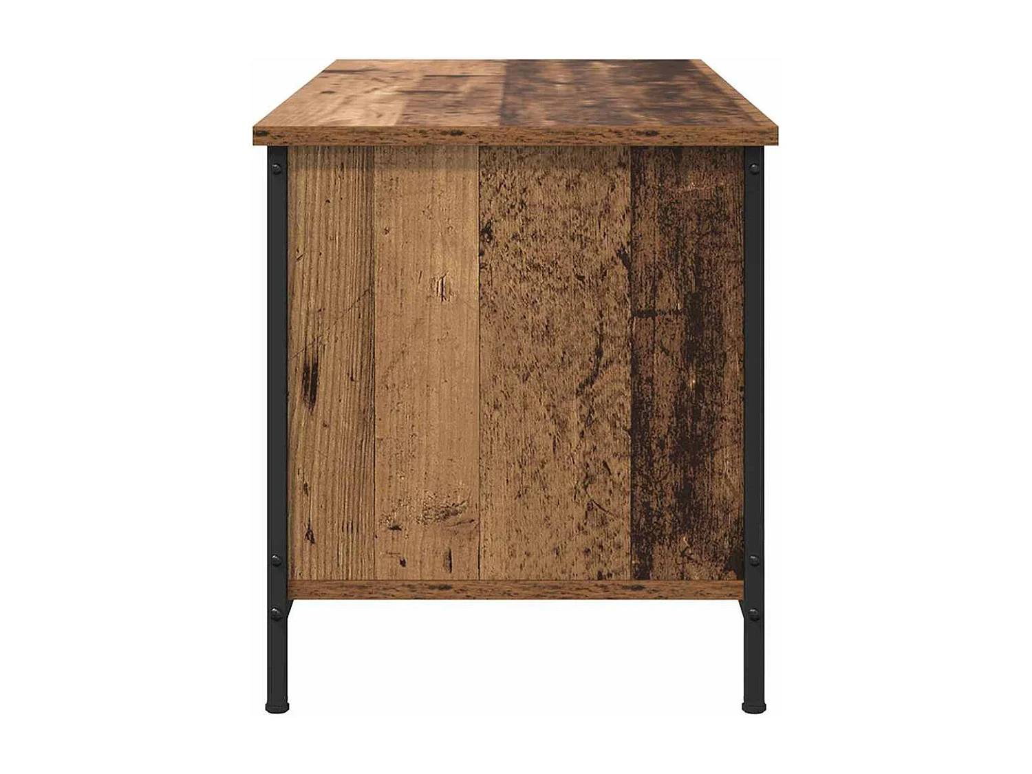 Meuble TV Bois ancien 100 x 40 x 45 cm Bois d'ingénierie