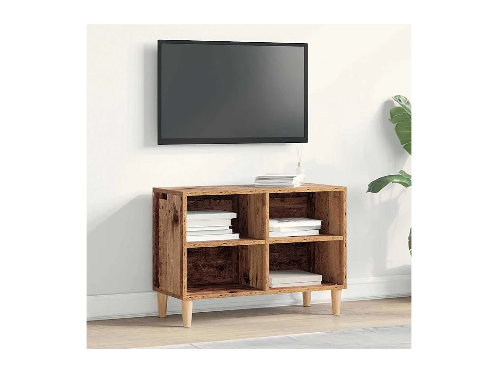 Meuble TV Marron 69.5 x 30 x 50 cm Bois d'ingénierie
